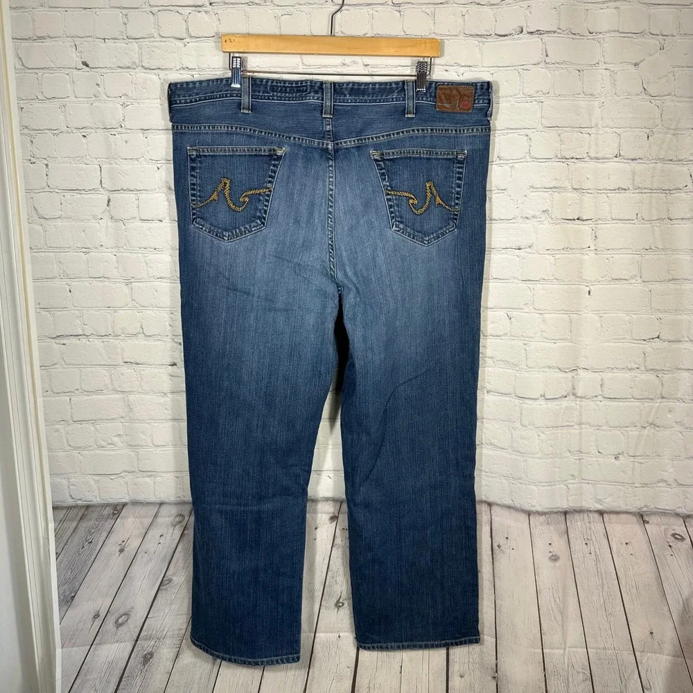 AG Adriano Goldschmied The Brave  Straight Leg Jeans Blue Mens Made in USA‎